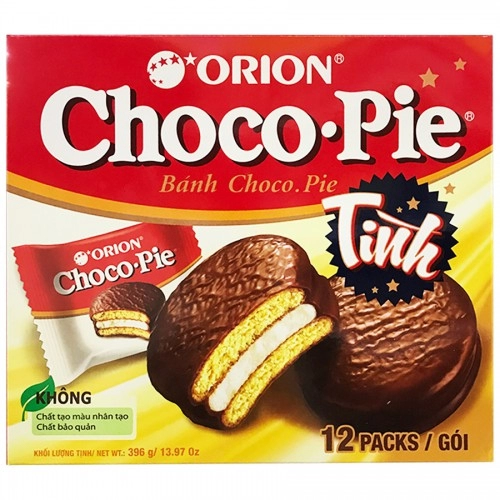 Bánh Orion Choco-Pie 336g chocolate  Bánh Orion Choco-Pie 336g chocolate